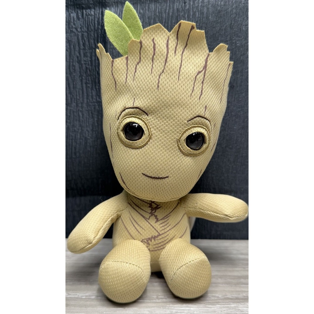 Marvel's Guardians of the Galaxy TY Beanie Babies 7" Baby Groot Plush Doll